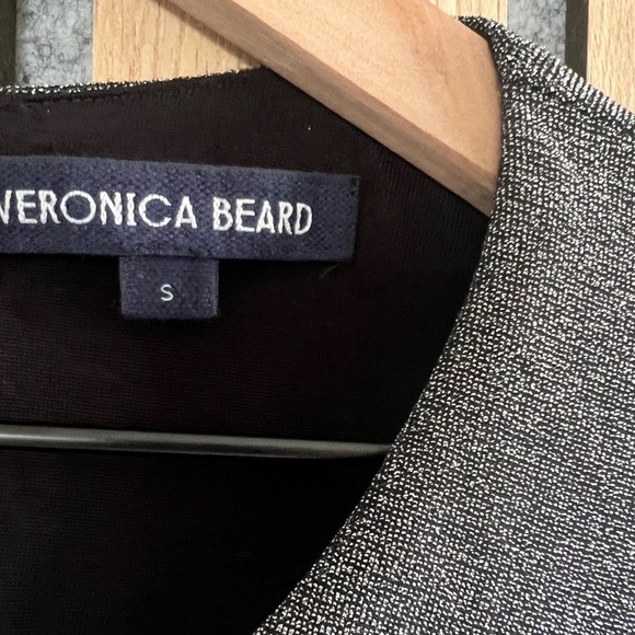 Veronica Beard- Cyrus Rouched Glitter Mini Dress- Small - Picture 10 of 13